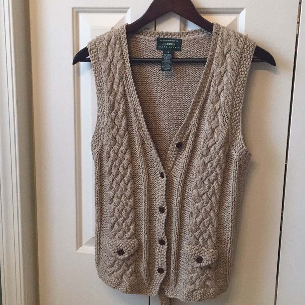 Ralph Lauren knit vest